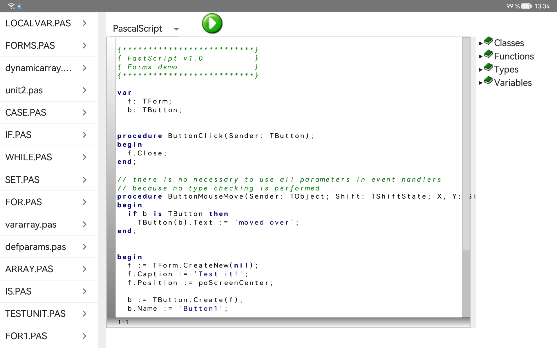 FastScript